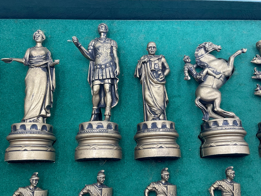 Ancient Rome Collectors Series Chess Set Complete Edition 1 Vintage 1963