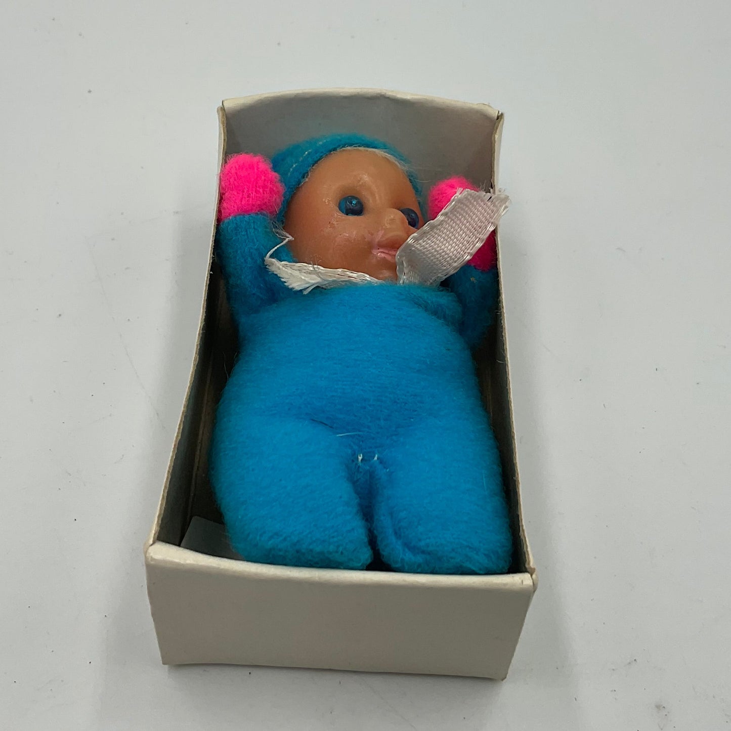 Sofficino Vintage Miniature Matchbox Doll