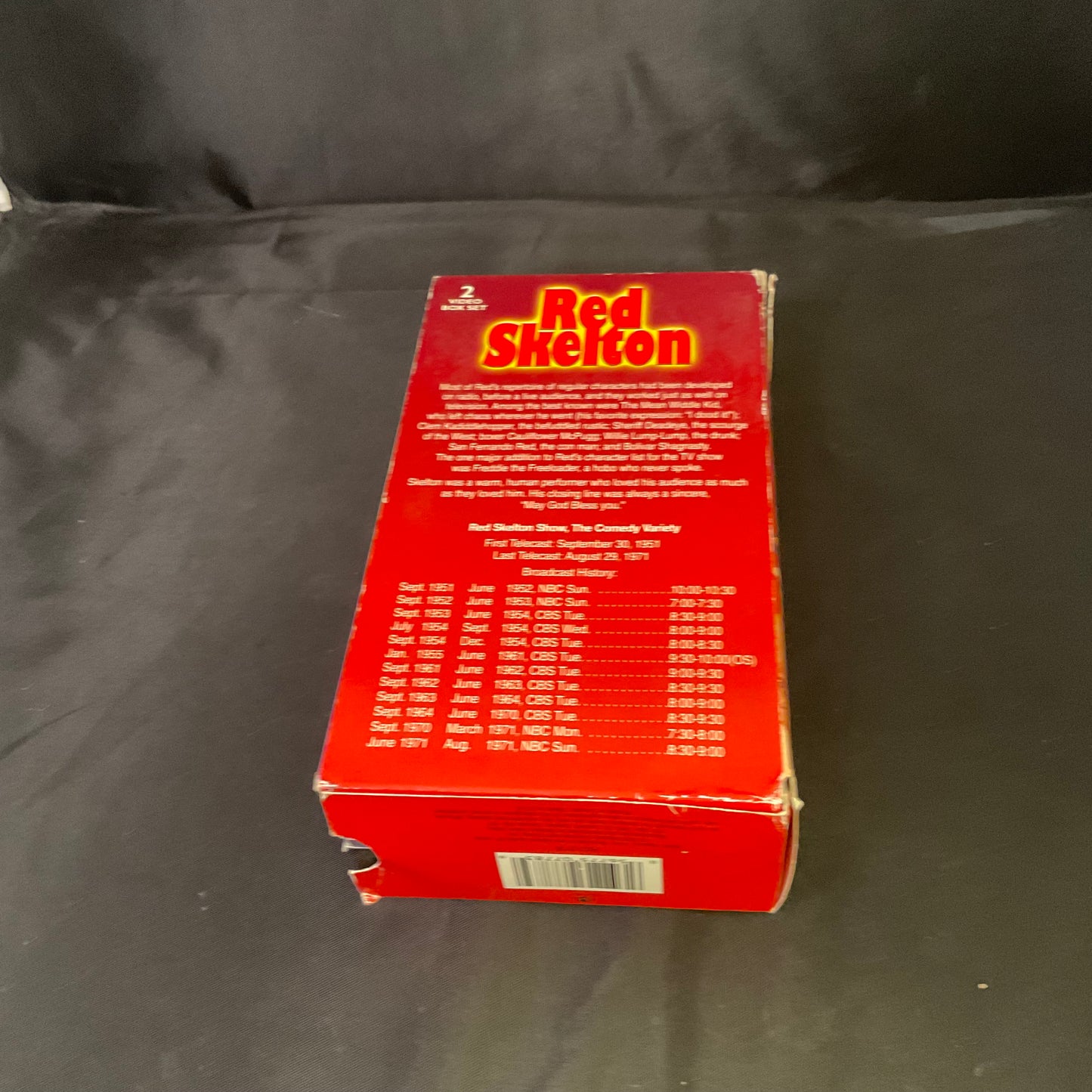 Red Skelton 2 Video Box Set VHS Tapes