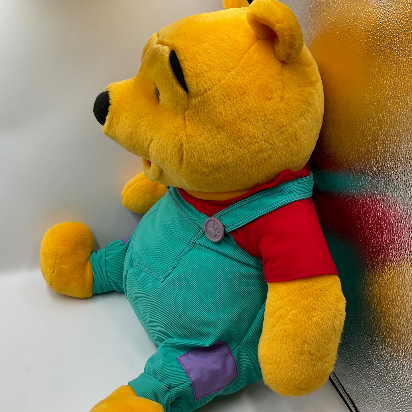 Vintage Disney’s Winnie The Pooh Talks 1997 Mattel Disney Model 28 inches Tall