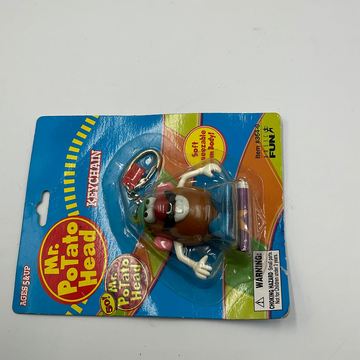 2001 Hasbro Mr.Potato Head Keychain Unopened