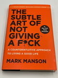 The Subtle Art of Not Giving a F*ck Mark Manson HarperOne Hardcover