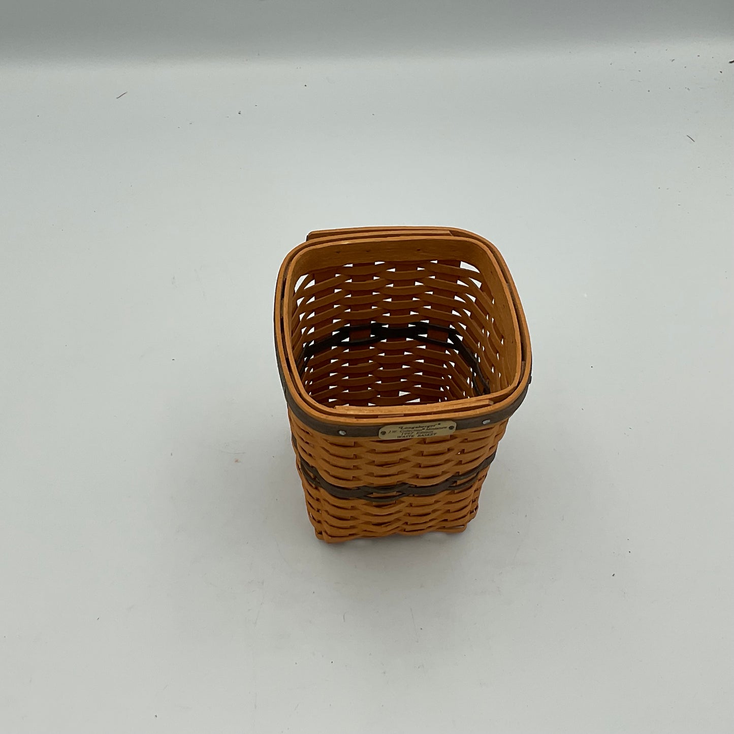 Longaberger Square Wooden Basket