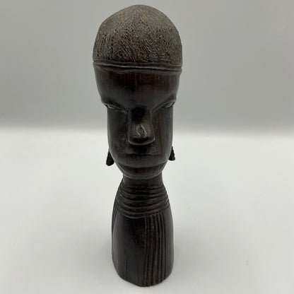 Hand Carved African Tribal Figure Art
