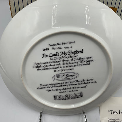 Ready JB W.L.George Fine China The Lord’s my Shepherd By Cicely Mary Barker
