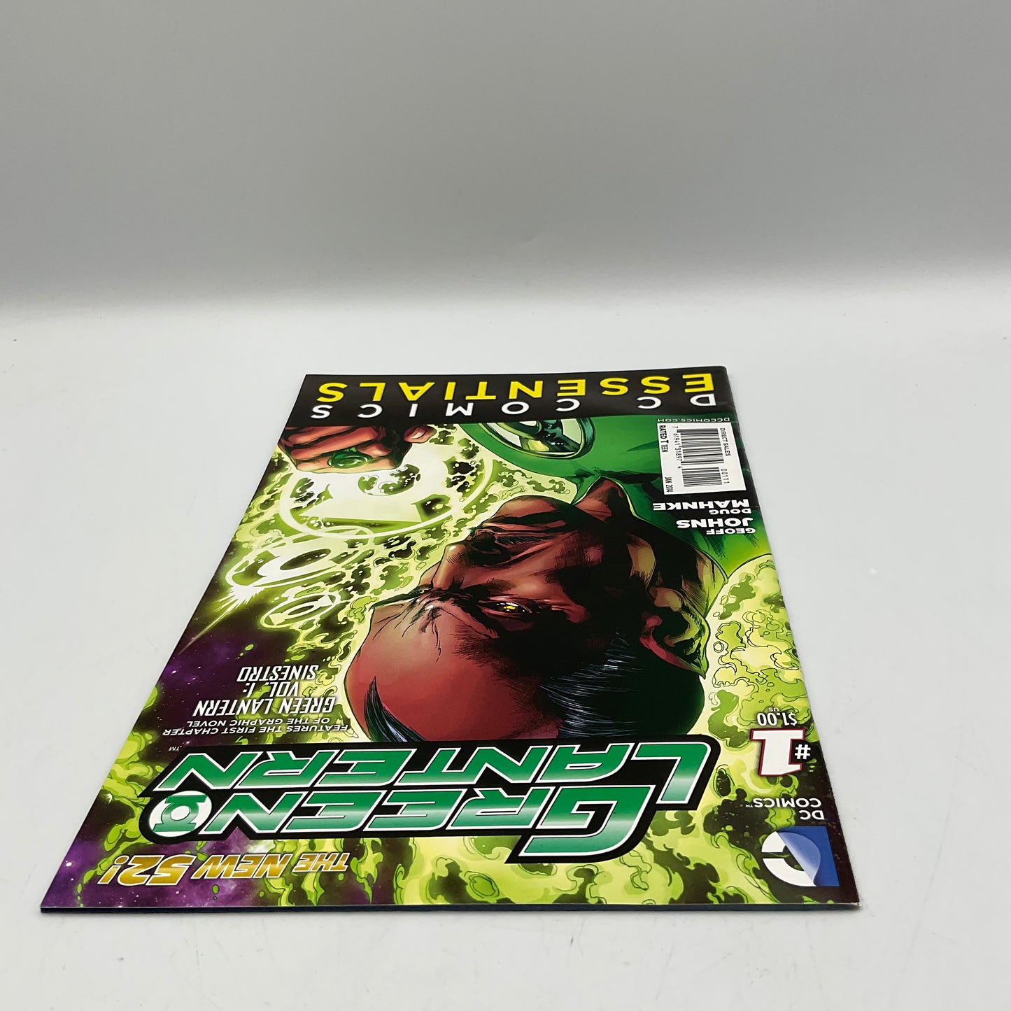Green Lantern Volume 1 Sinestro DC Comics Essential edition 2016 comic book