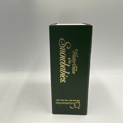 Department 56 Snowbabies One For You One For Me Winter Tales Figurine Book Box