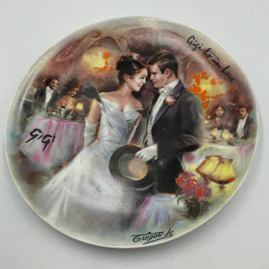 Gigi Is In Love Vintage 1986 Jean Claude-Guidou Fine China Collector’s Plate