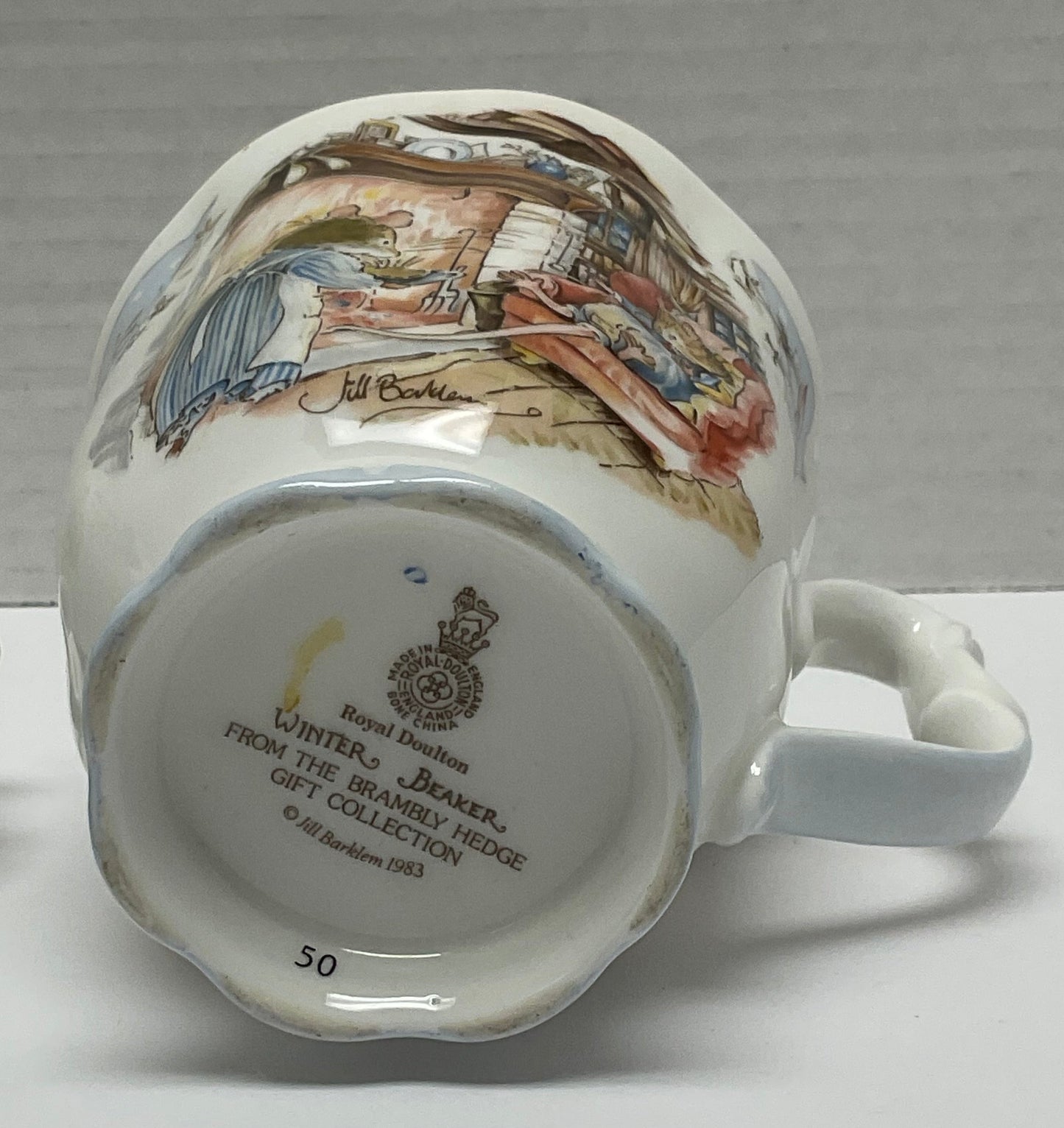 Royal Doulton Winter Summer Bone China Teacups Made In England