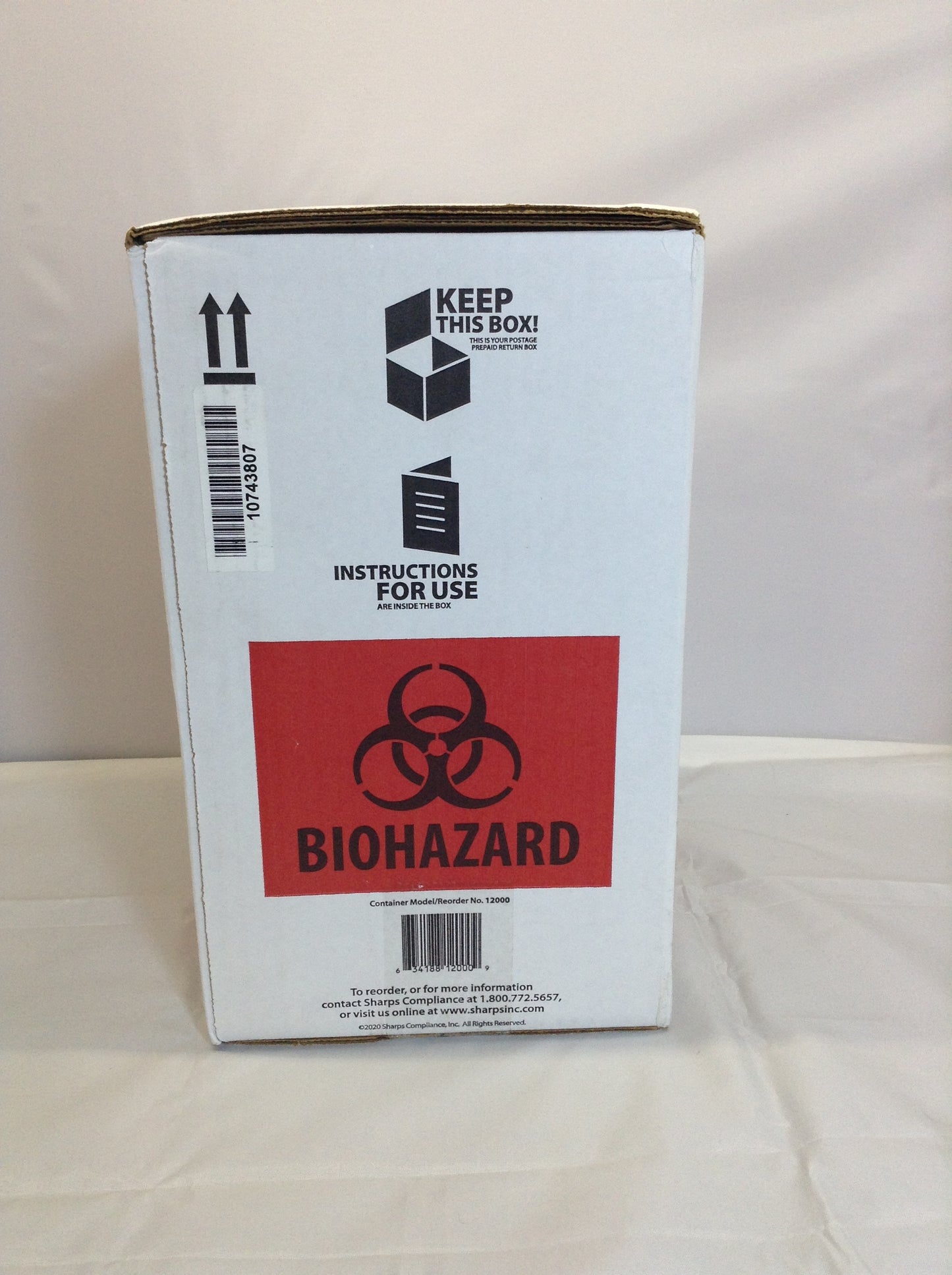 Sharps Recovery System 2 Gallon w/Return Box