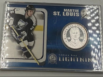 2004 Highland Mint Commemorative 7 Coin Set Tampa Bay Lightning