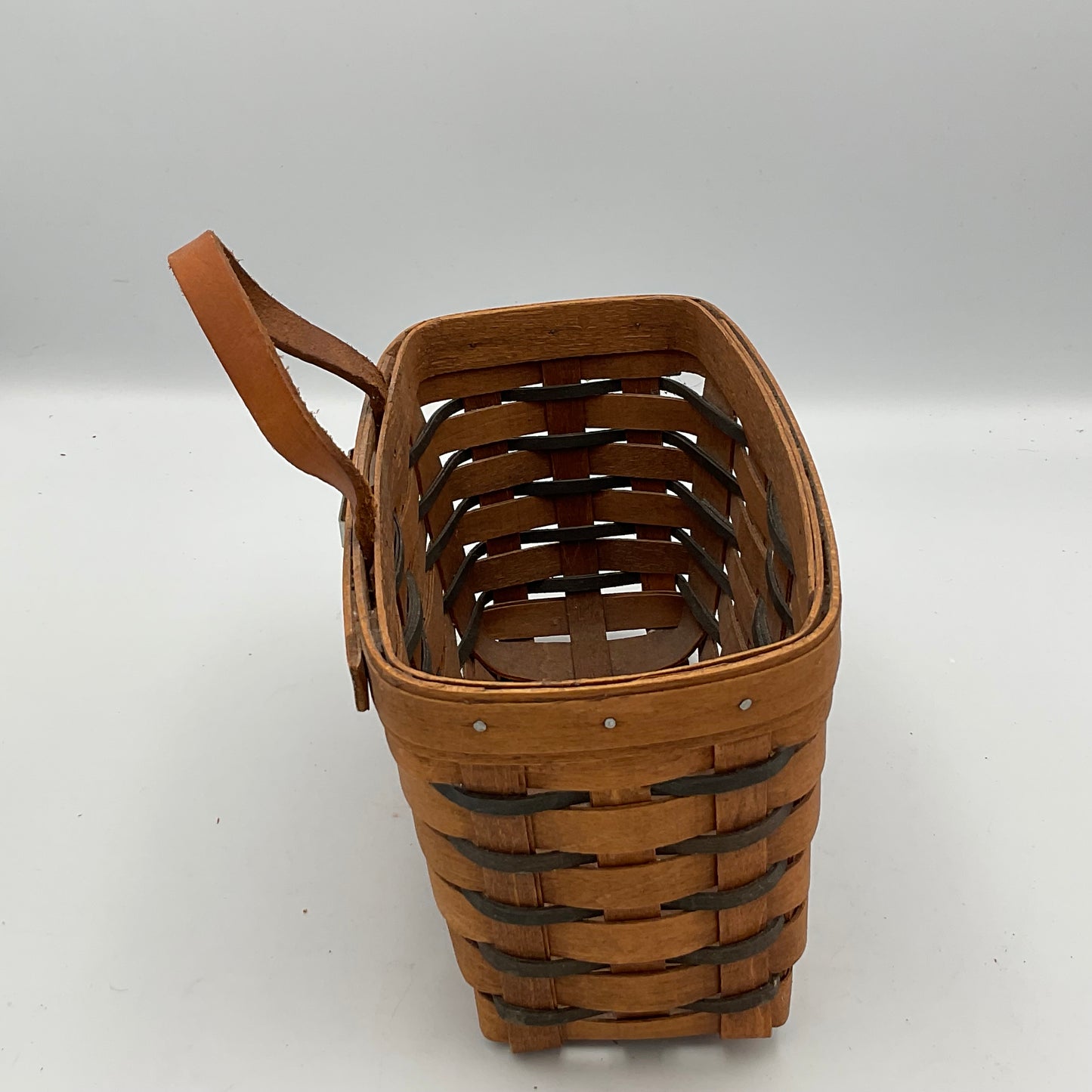 Longaberger Small Wooden Rectangle Basket