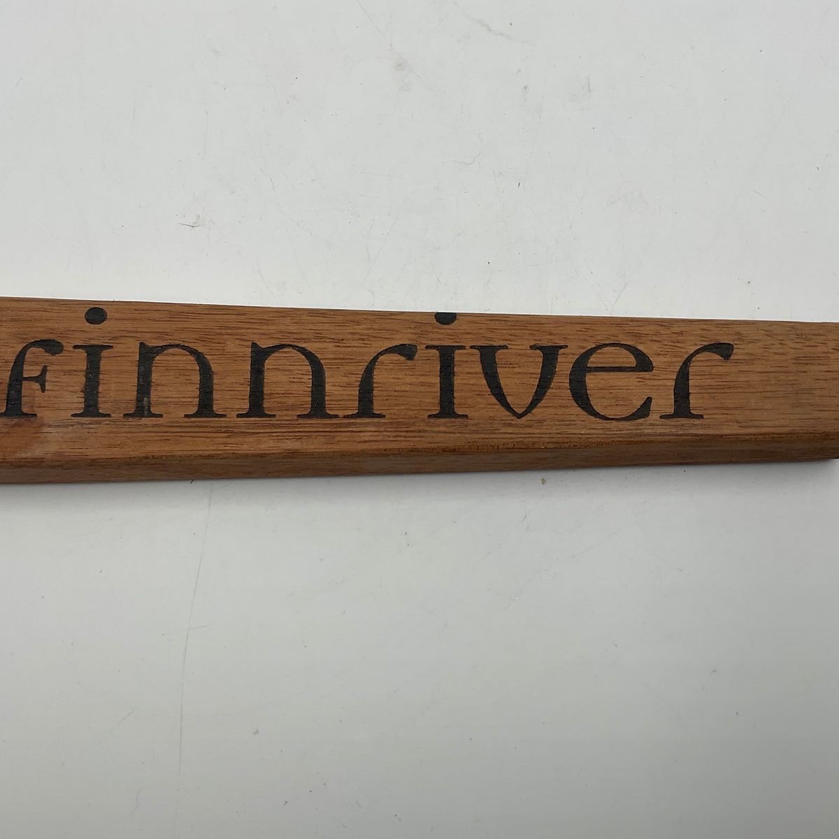 Finnriver Farm and Cidery Wooden Tap Handle Draft Keg Pull Bar Decor