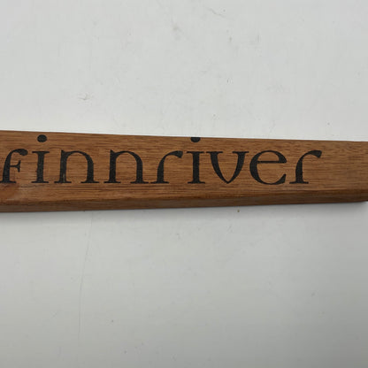 Finnriver Farm and Cidery Wooden Tap Handle Draft Keg Pull Bar Decor