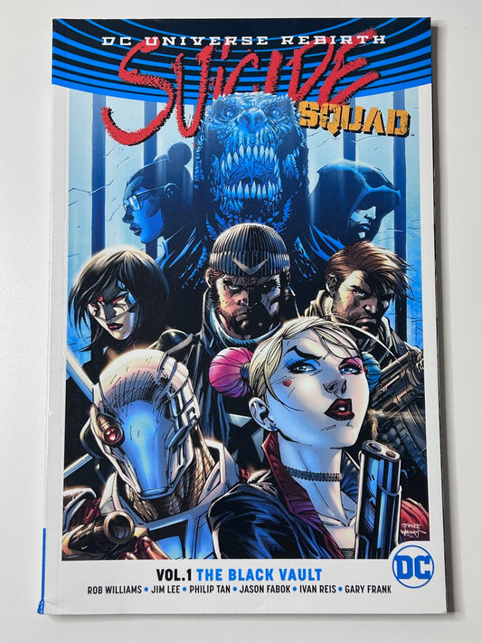 Suicide Squad Vol 1 The Black Vault DC Comics Universe Rebirth Graphic Novel Mar 2017
