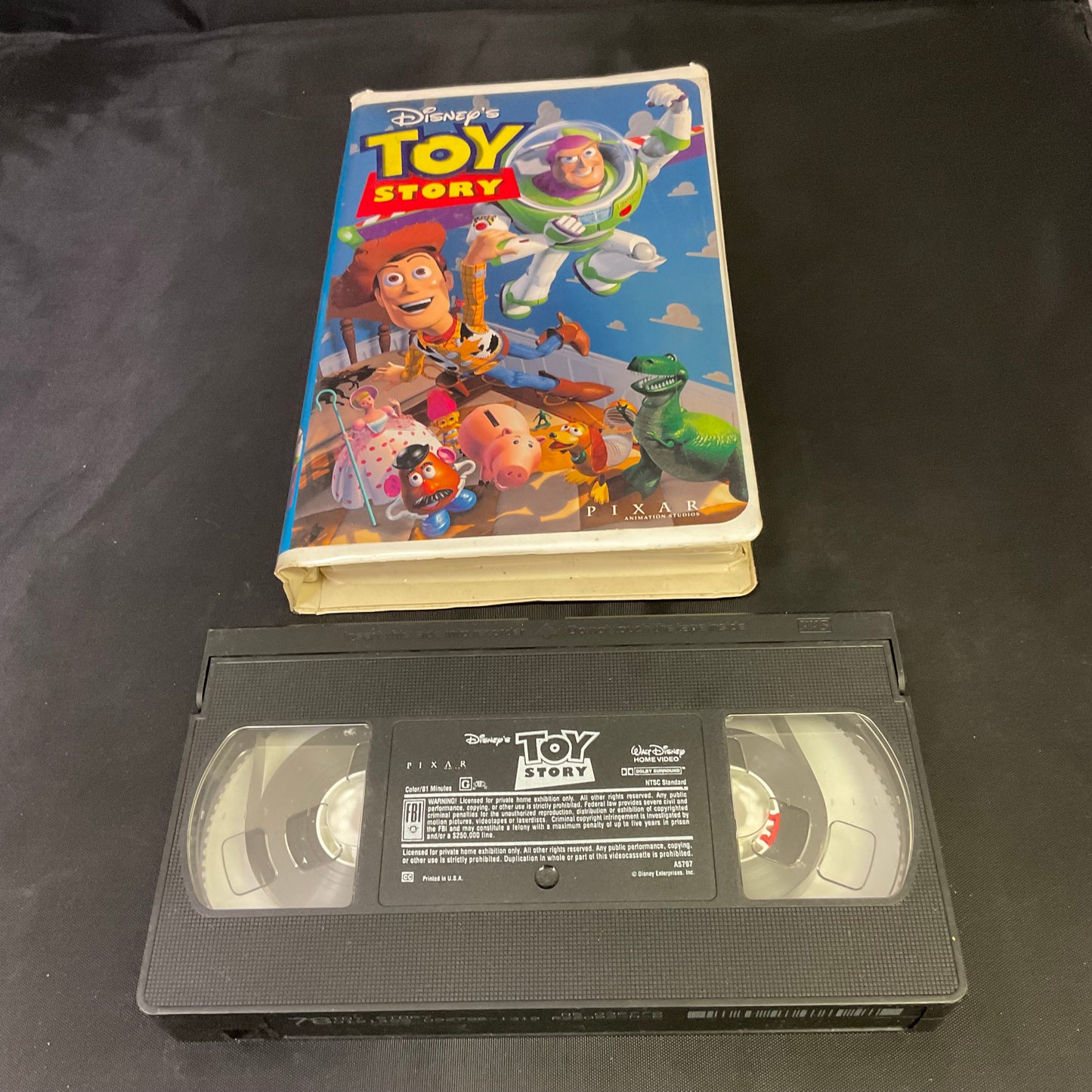 Disney's Toy Story VHS Tape