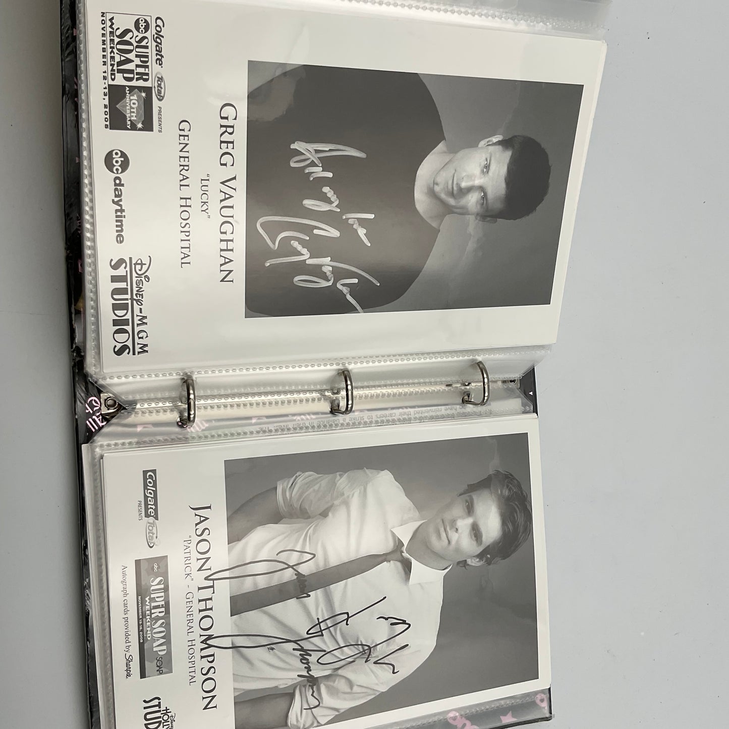 ABC Supersoap Weekend 2005 Autographed photos