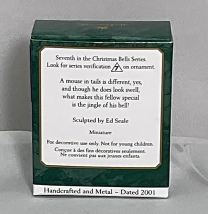 Hallmark Keepsake 2001 Christmas Bells #7 Miniature Ornament