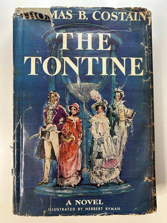 The Tontine by Thomas B. Costain 1955 Hardcover #1