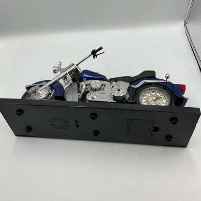 Harley Davidson Blue Maisto 1:18 Scale Die-cast Replica
