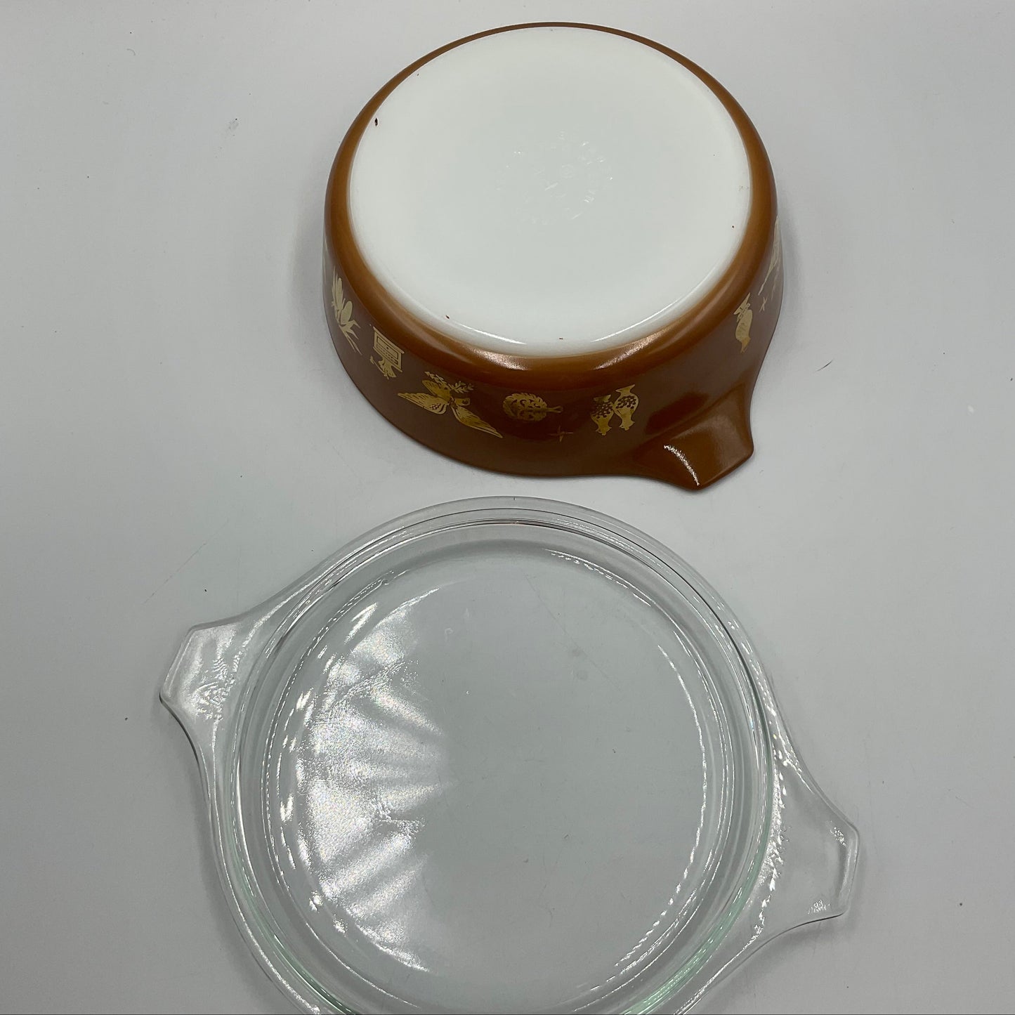 Vintage Pyrex Casserole Dish with Lid