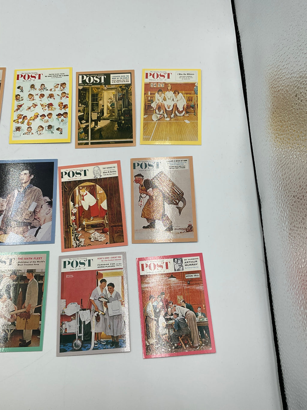 Vintage 1993 Norman Rockwell Series 2 Trading Card Lot
