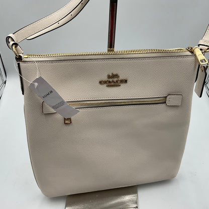 Coach Leather Rowan File Bag IM/Chalk Off White Crossbody New with Tags NWT