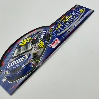 NASCAR #48 Jimmie Johnson Avenue Sign