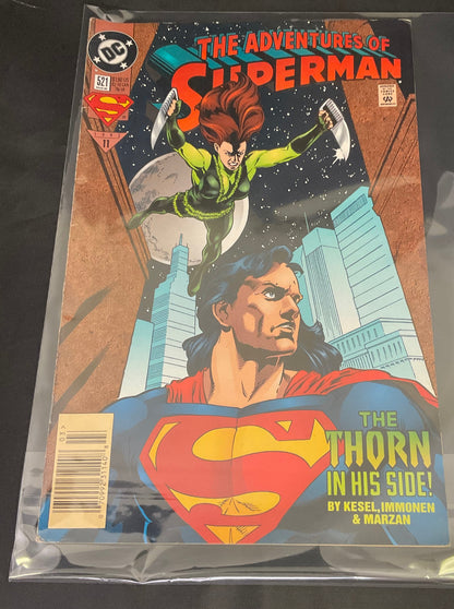 DC The Adventures Of Superman #521 Vintage Mar 1995 Comic Book