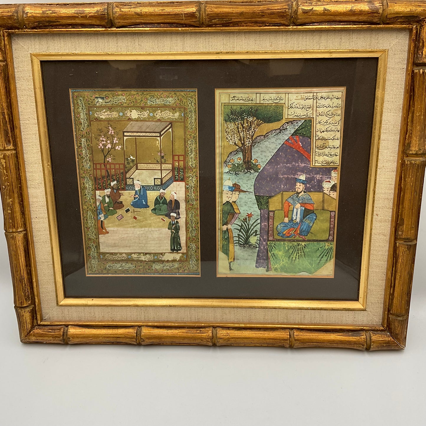 Persian Miniature Paintings in Frame