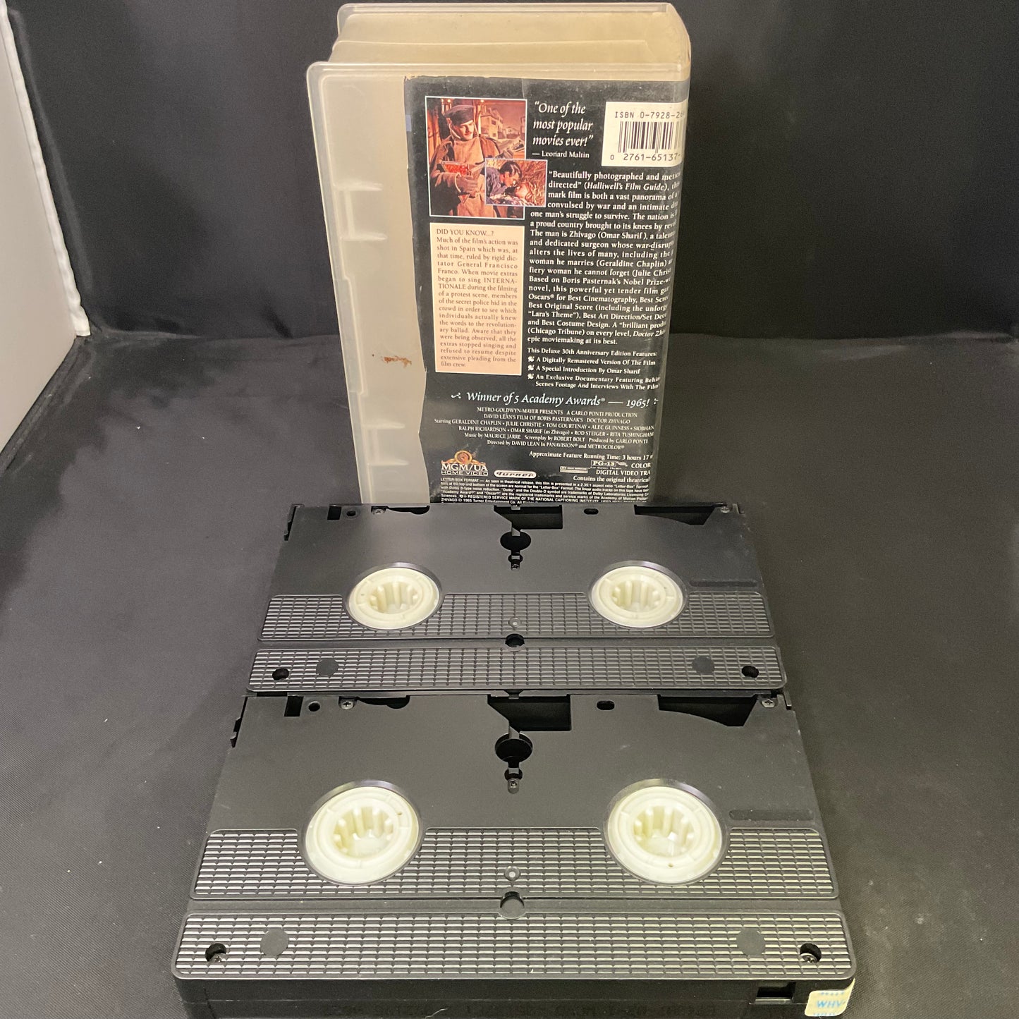 Doctor Zhivago 2 box Set VHS Tapes