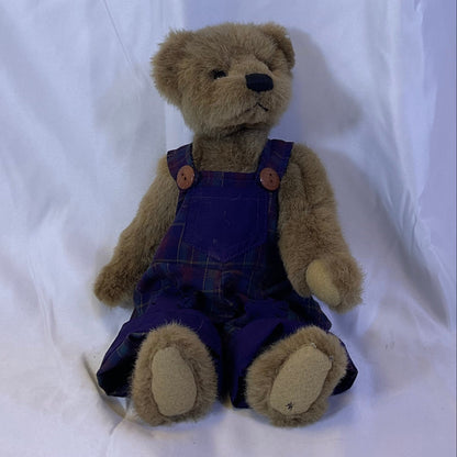 Cottage Collectable Bear with Overalls