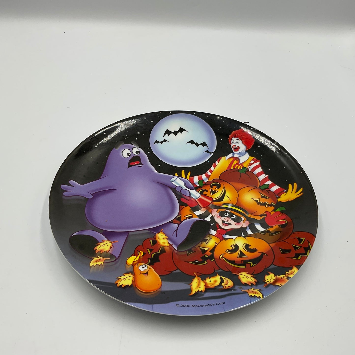 SKIP  Set of 5 - Vintage 90s Ronald McDonalds holiday Plates