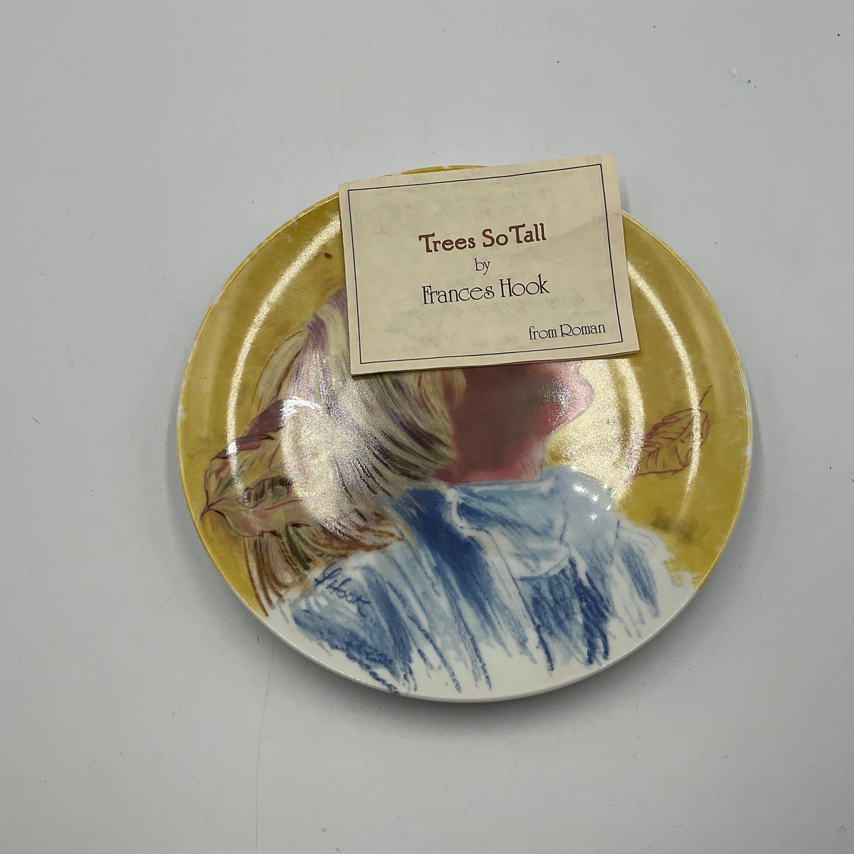 Frances Hook Collector Plates, Lot of 3, Child Portait Wall Plates Decor