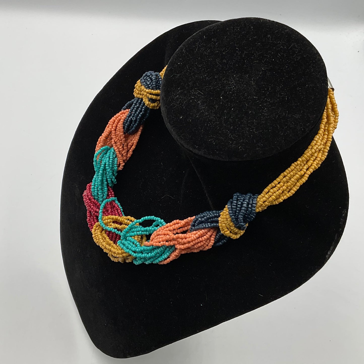 Multi Color Beaded Necklace