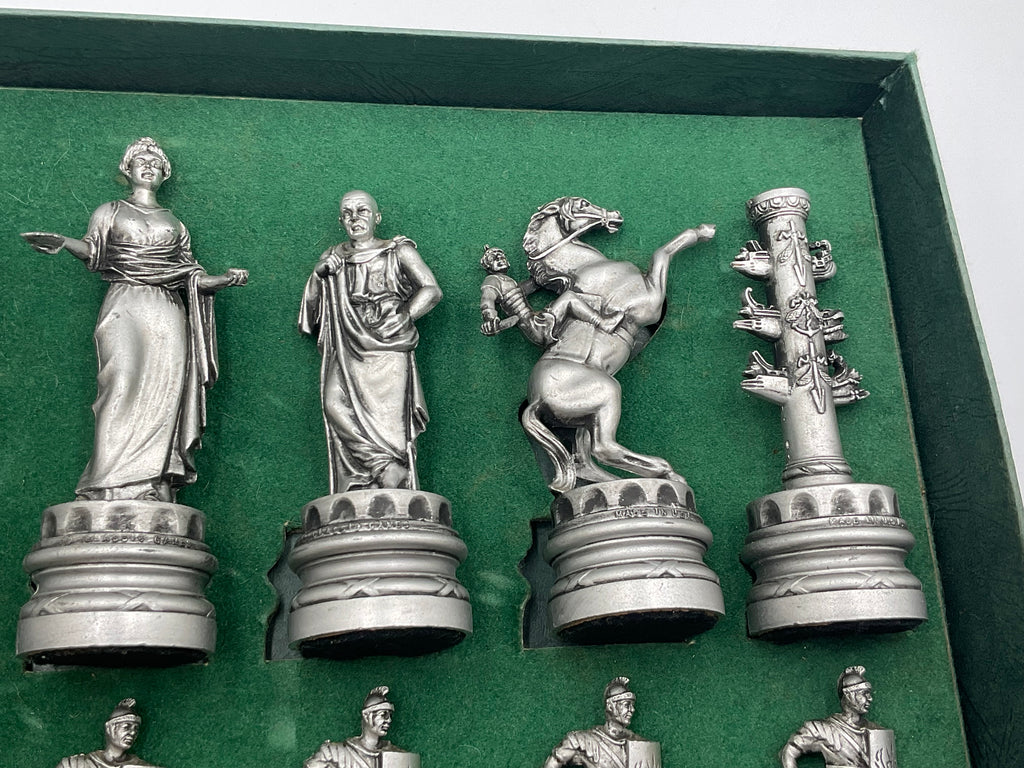 Ancient Rome Collectors Series Chess Set Complete Edition 1 Vintage 1963