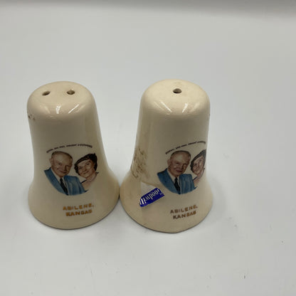 General And Mrs.Dwight D. Eisenhower Salt And Pepper Shakers
