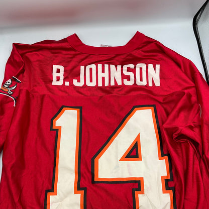 Tampa Bay Buccaneer’s #14 Brad Johnson Jersey Size Large