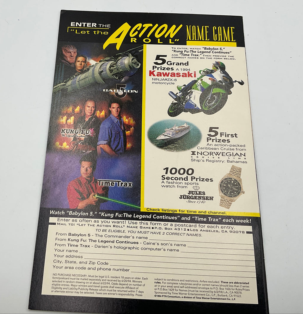 Star Trek Next Generation #61 Brothers in Darkness Vtg 1994 Direct Edition DC Comic Book