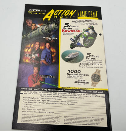 Star Trek Next Generation #61 Brothers in Darkness Vtg 1994 Direct Edition DC Comic Book