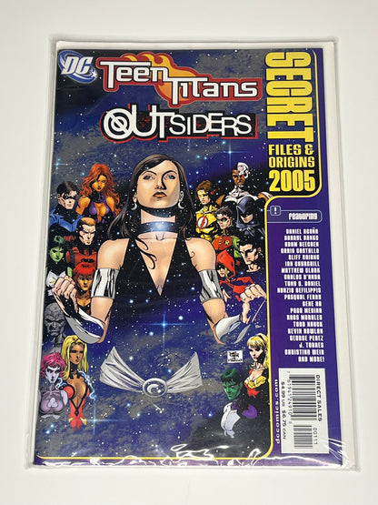 Teen Titans Outsiders Secret Files Origins 2005 Vintage DC Comic Book