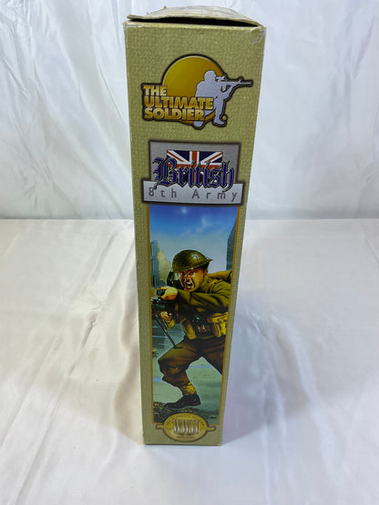The Ultimate Soldier British World War 2 WWII 8th Army Soldier Collectible Action Figure New in Original Box