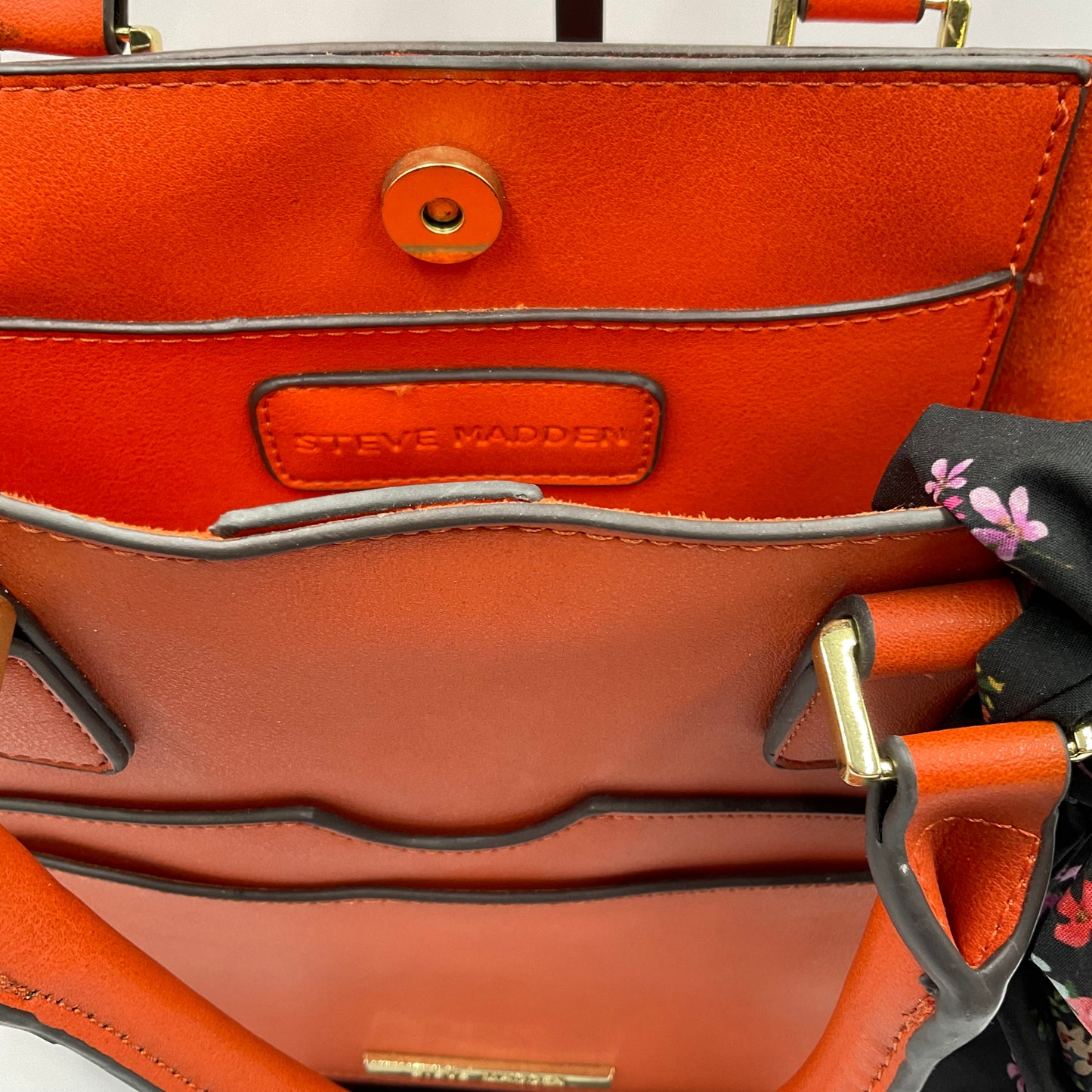 Steve Madden Large Orange Purse