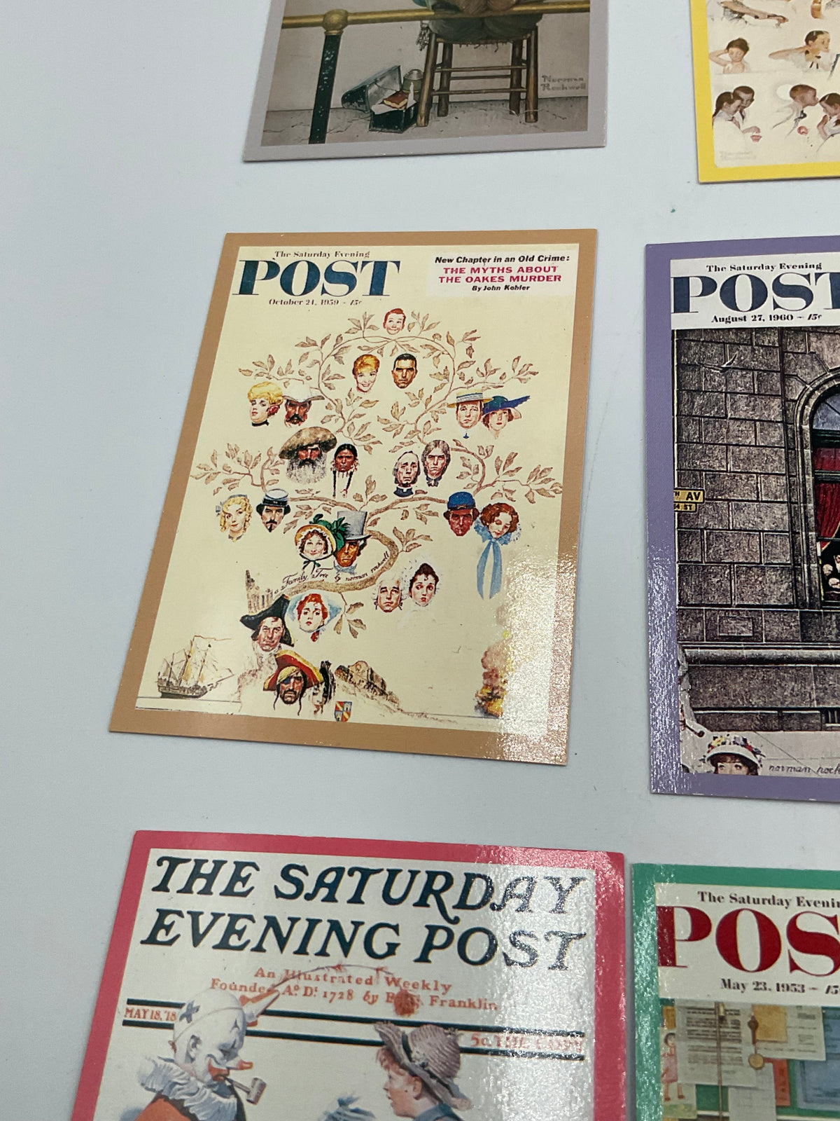 Vintage 1993 Norman Rockwell Series 2 Trading Card Lot
