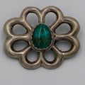 Vintage Brooch Wilford B Henry WBH Navajo Sterling Turquoise Openwork