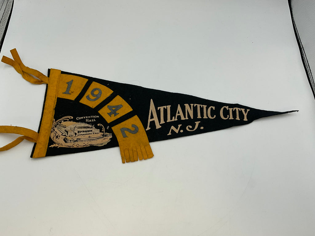 Lot 3 Felt Pennants Rare 1942 Atlantic City White Sands Albuquerque NM