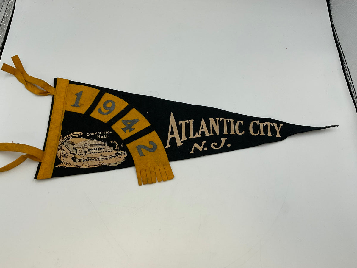 Lot 3 Felt Pennants Rare 1942 Atlantic City White Sands Albuquerque NM