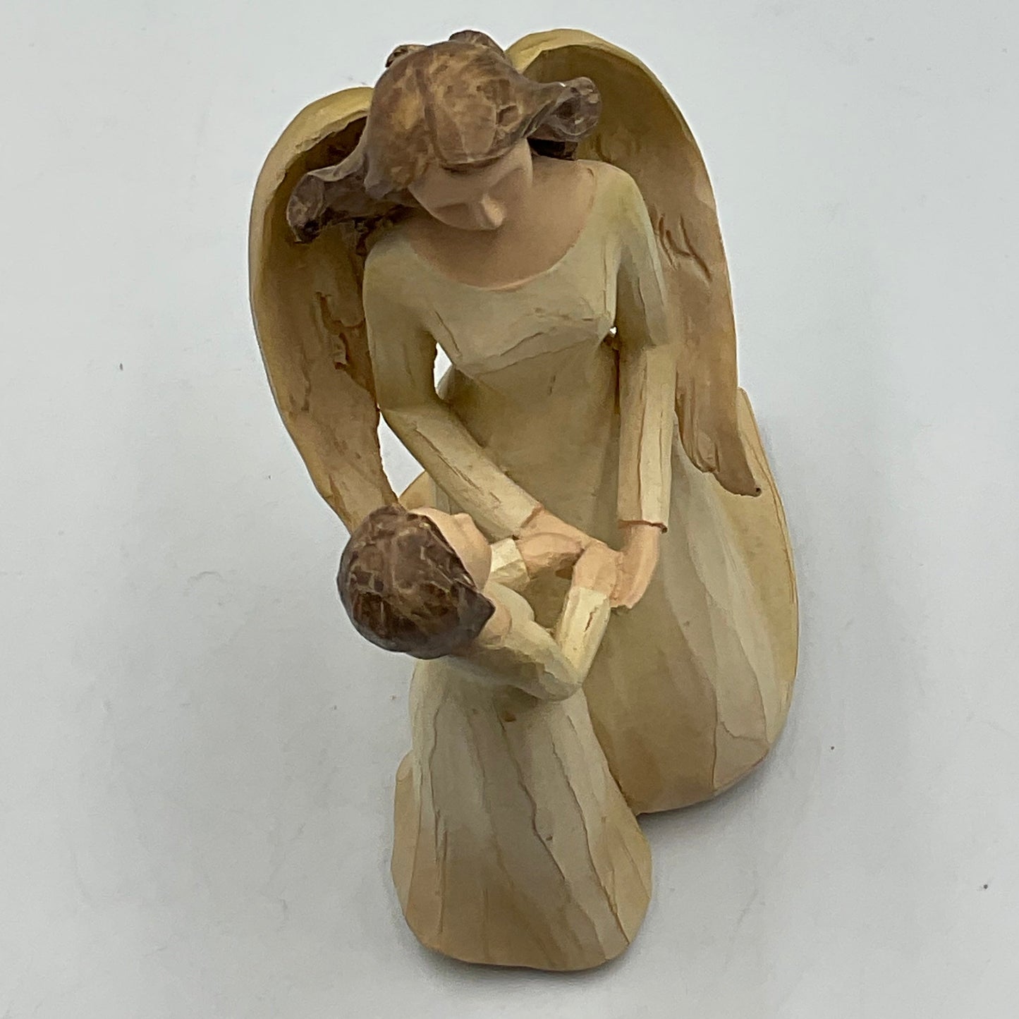 Ready JB Guardian Angel With Child Figurine