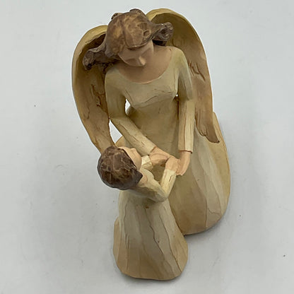 Ready JB Guardian Angel With Child Figurine