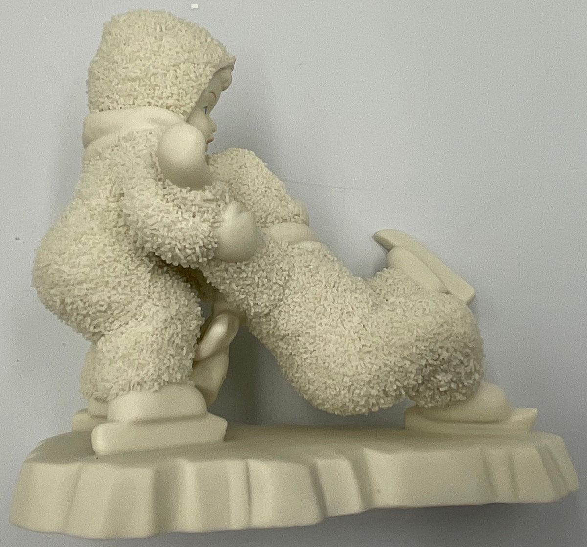 Department 56 Snowbabies Winter Tales Ice Skating Figurines Set of 4 Retired